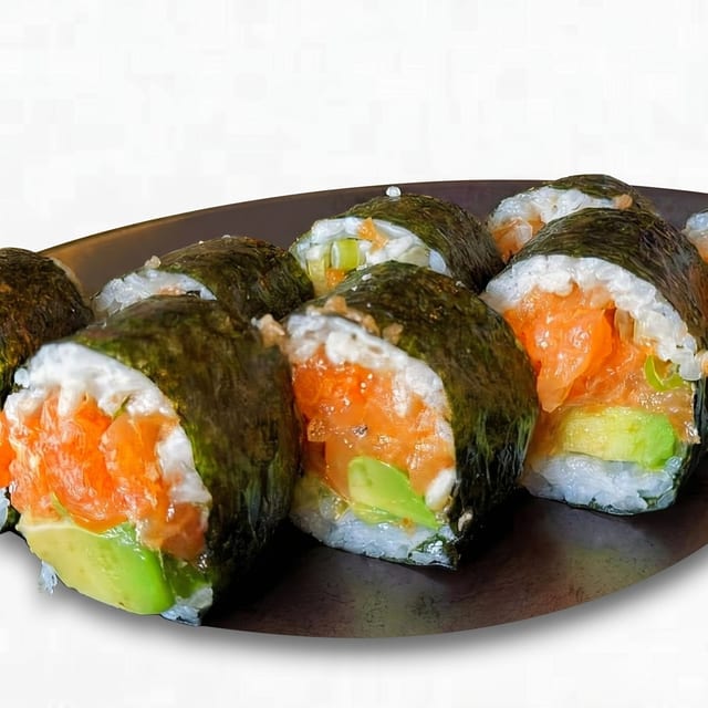 Spicy Salmon Roll.