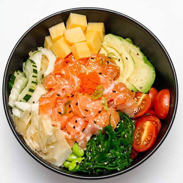 Salmon Poke Bowl.
