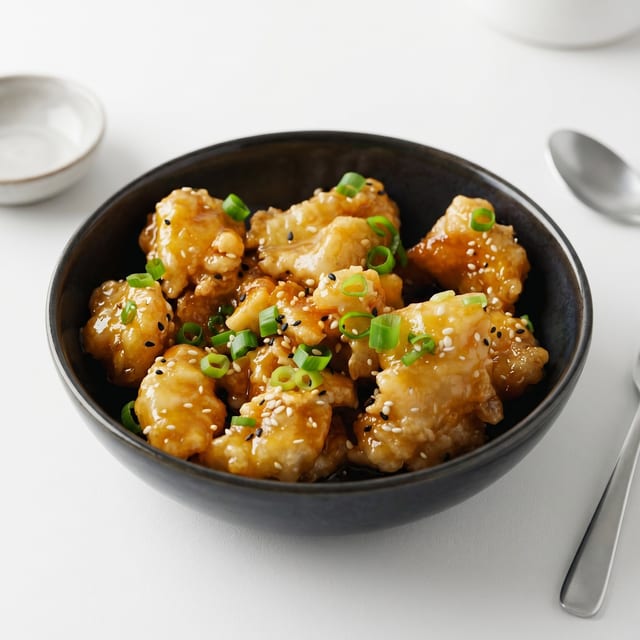 Honey Garlic Chicken.