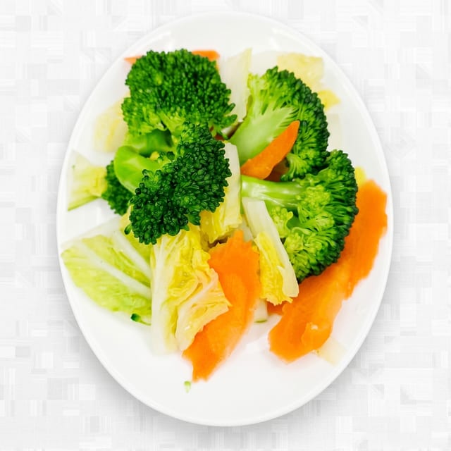 Steamed Mixed Veggies.