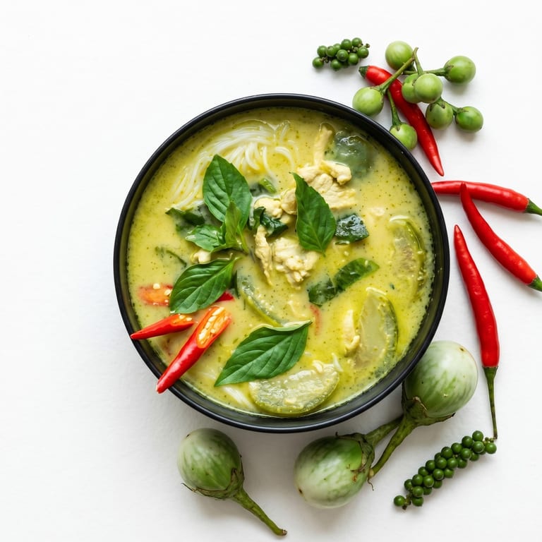 Delicious Green Curry Experience